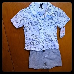 Carter's shirt and shorts set